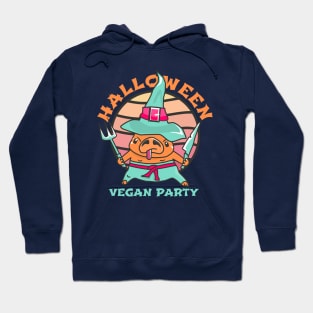 Halloween Vegan Party. Hoodie